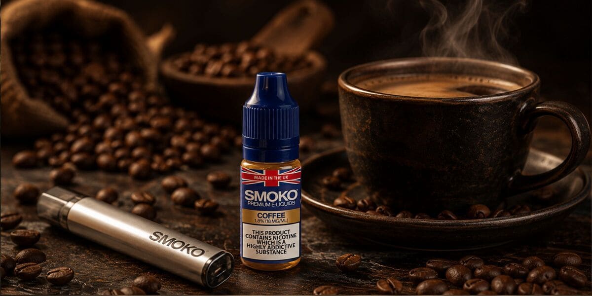 coffee flavored nicotine vape VAPE: WHY COFFEE-FLAVOURED VAPES ARE SO POPULAR – SMOKO E-Cigarettes + Vapes Flavor:BLUEBERRY MELO Geek Bar BURJ Sour Apple Ice VIHO