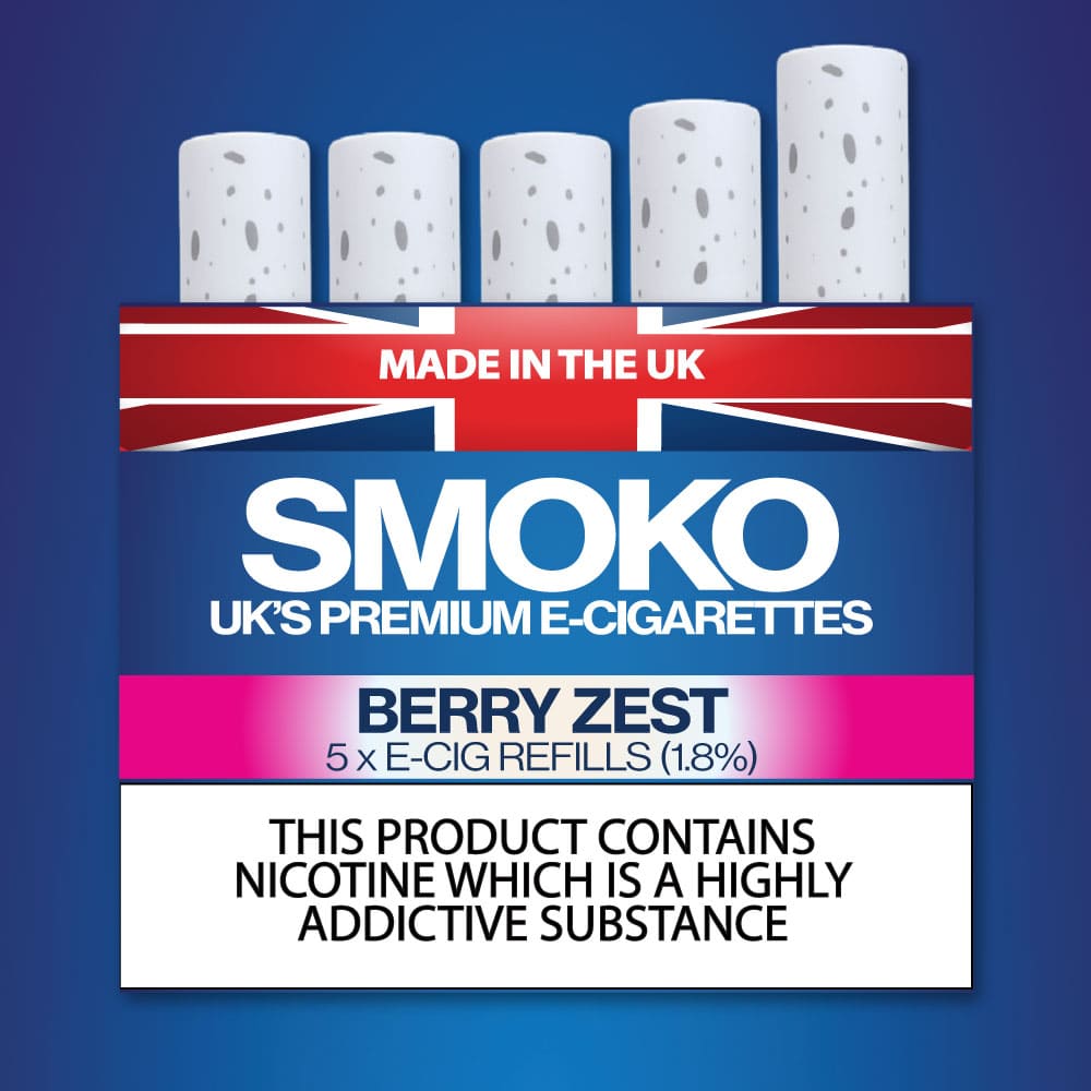 Ricariche per sigaretta elettronica Energy Flavor Cigalike Made in UK SMOKO Sigarette elettroniche Ricariche per sigaretta elettronica Energy Flavor Cigalike Made in UK SMOKO Sigarette elettroniche
