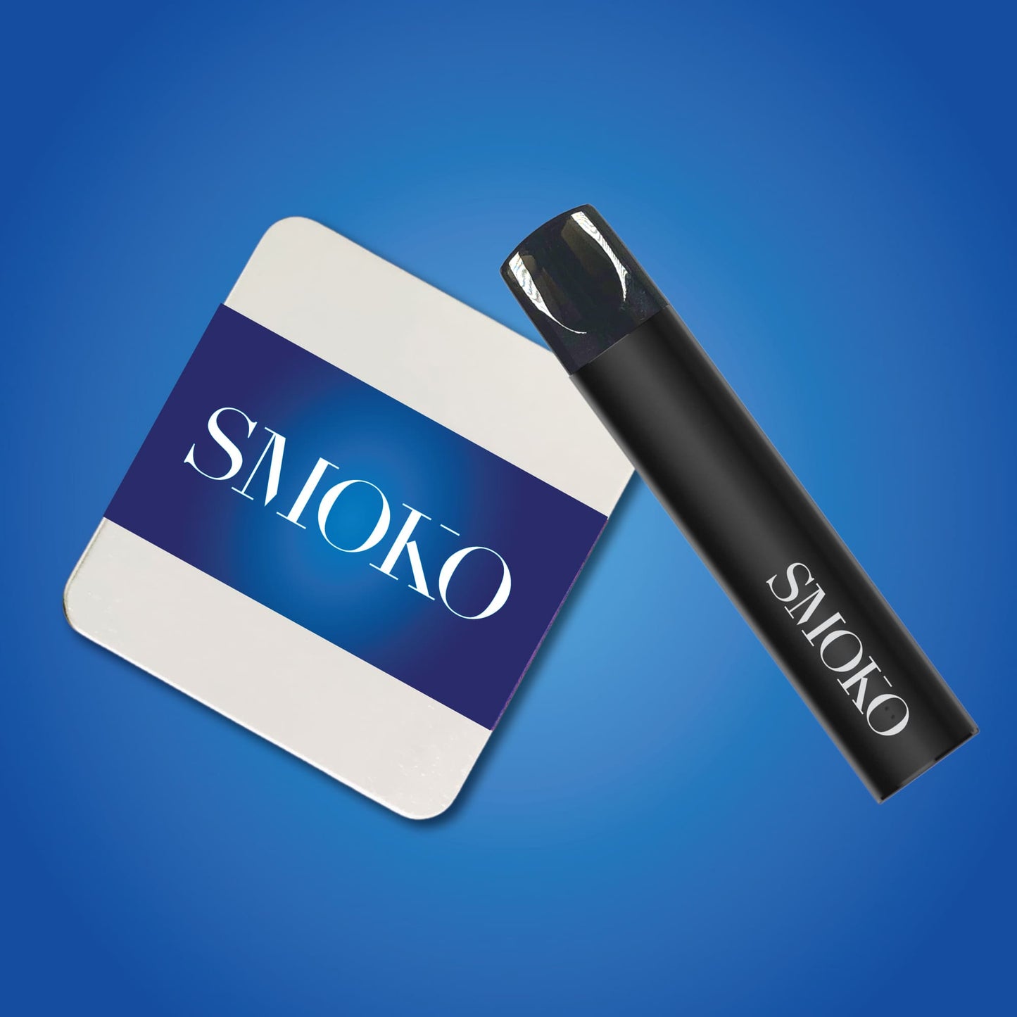 SMOKO VAPE POD STARTER KIT With Rechargeable BLACK BATTERY