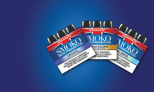 SMOKO VAPE Refills are Made in the UK with the highest quality E-Liquids and realistic flavours