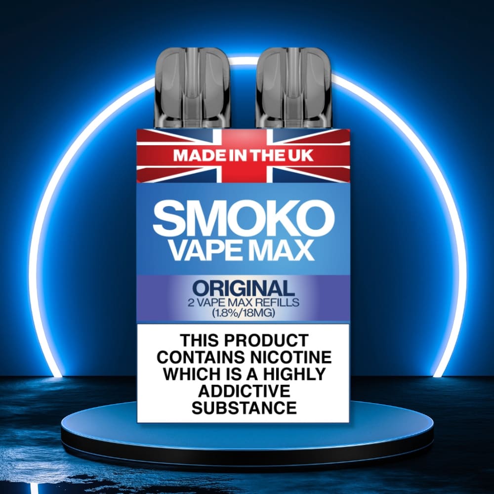 Lucky Strike Vape ORIGINAL TOBACCO Flavour VAPE MAX Refills Lucky Strike Switch Duty Free Price Only Lucky Strike Vape ORIGINAL TOBACCO Flavour VAPE MAX Refills Lucky Strike Switch Duty Free Price Only