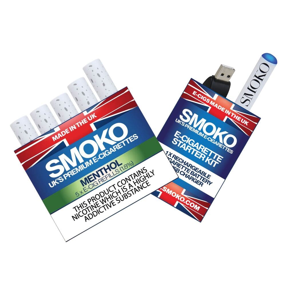 which e cigarette to buy E-Cig Starter Kit Deal pod kit vaporlax Farve:Phantom Blue New Lost Mary Flavors