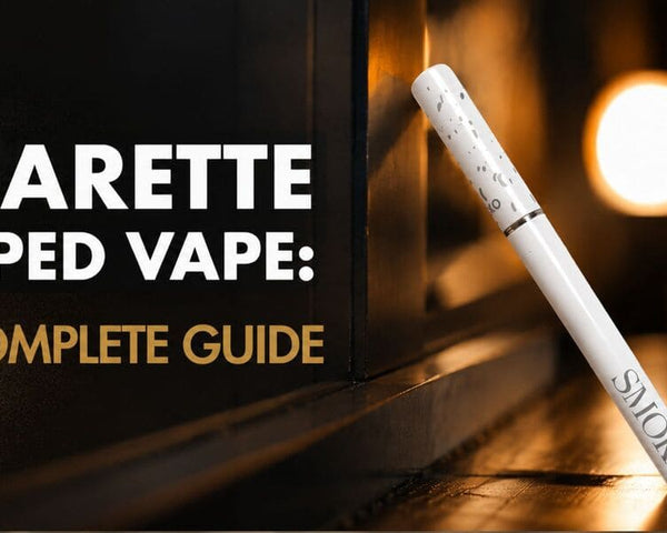 CIGARETTE SHAPED VAPE: THE COMPLETE GUIDE - SMOKO E-Cigarettes + Vapes