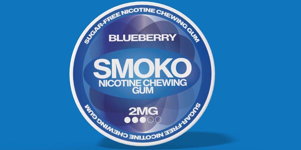 CHEWING GUM NICOTINE: SMOKO NICOTINE GUM - SMOKO E Cigarettes