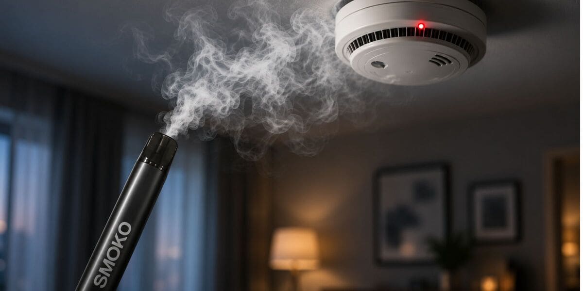 DO SMOKE DETECTORS DETECT E-CIGARETTE SMOKE? - SMOKO E-Cigarettes + Vapes