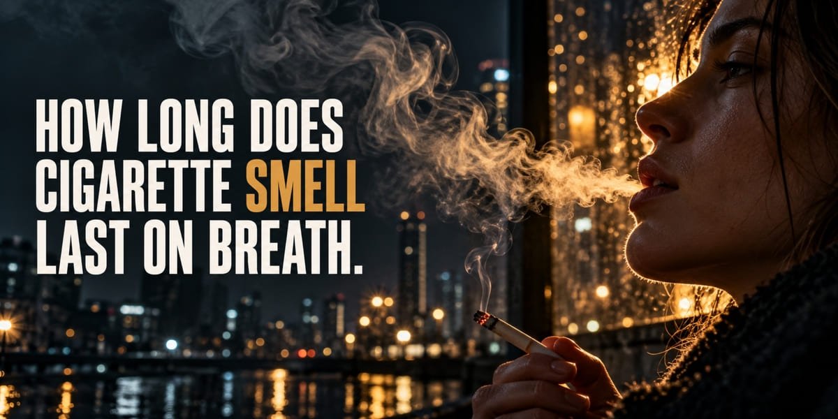 HOW LONG DOES CIGARETTE SMELL LAST ON BREATH? - SMOKO E-Cigarettes + Vapes