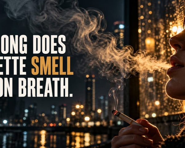 HOW LONG DOES CIGARETTE SMELL LAST ON BREATH? - SMOKO E-Cigarettes + Vapes