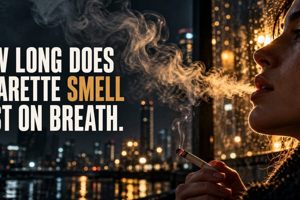 HOW LONG DOES CIGARETTE SMELL LAST ON BREATH? - SMOKO E-Cigarettes + Vapes