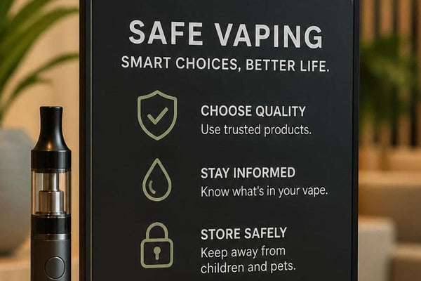Safest Vapes: How to Choose Reliable Devices That Prioritise Your Health