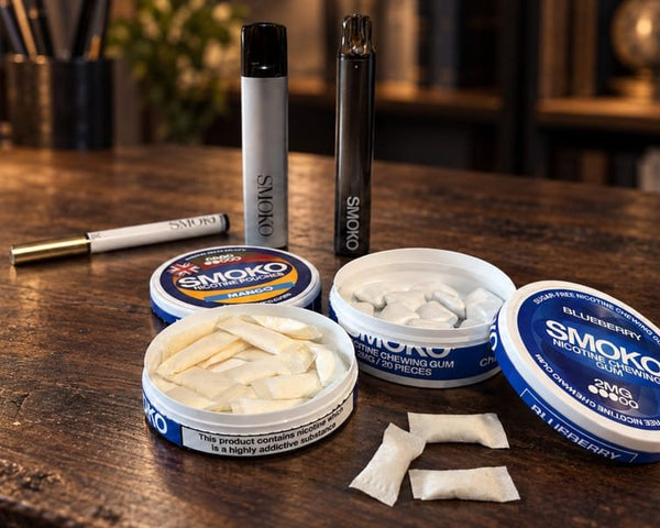 TOBACCO-FREE NICOTINE PRODUCTS IN 2026 - SMOKO E-Cigarettes + Vapes