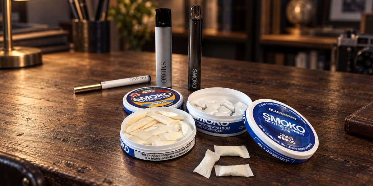 TOBACCO-FREE NICOTINE PRODUCTS IN 2026 - SMOKO E-Cigarettes + Vapes