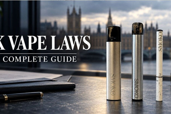 UK VAPE LAWS: 2026 COMPLETE GUIDE - SMOKO E-Cigarettes + Vapes