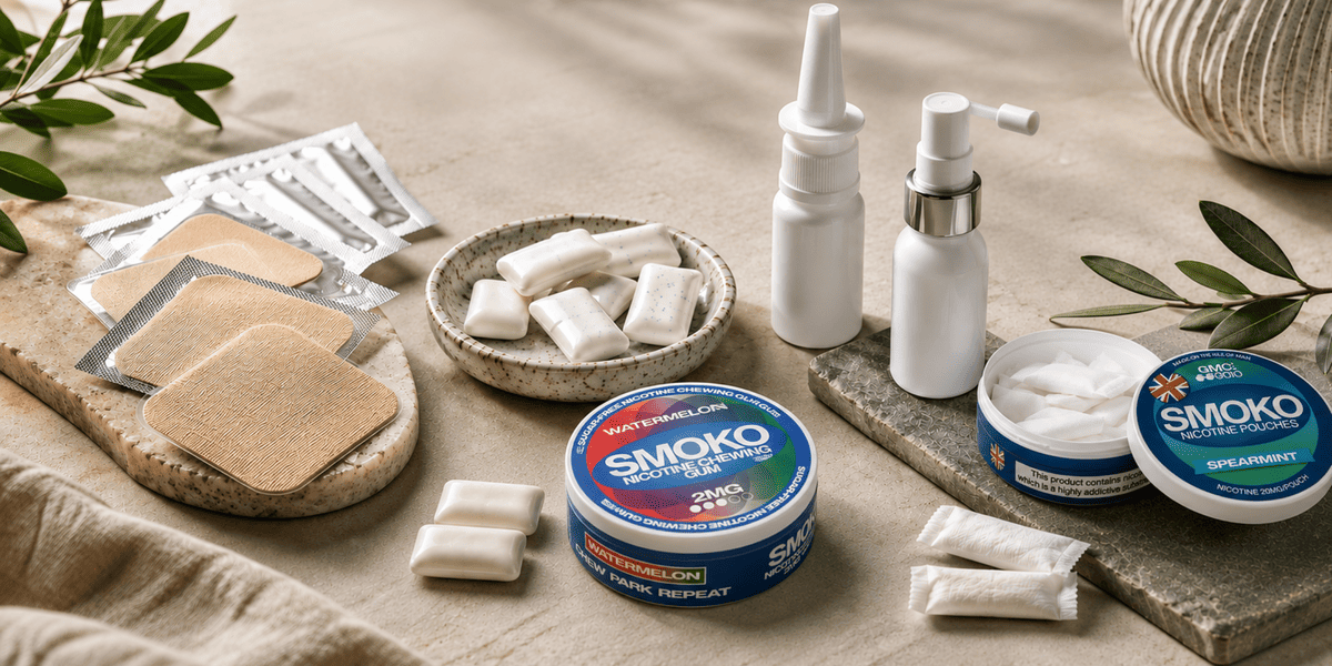 VAPE ALTERNATIVES: EXPLORING YOUR OPTIONS FOR SMOKING CESSATION IN 2026 - SMOKO E-Cigarettes + Vapes