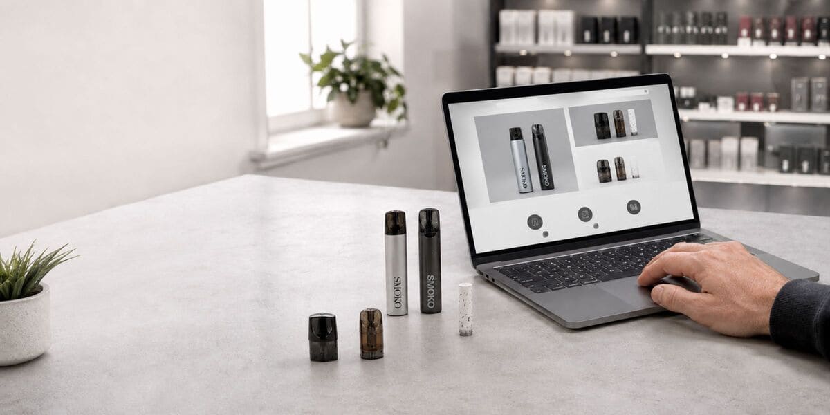 WHERE TO BUY VAPE PODS IN 2026 - SMOKO E-Cigarettes + Vapes