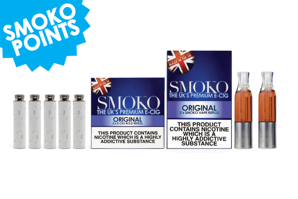 REDEEM SMOKO POINTS - SMOKO E Cigarettes