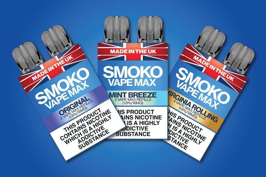 SMOKO VAPE MAX REFILLS - SMOKO E Cigarettes