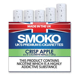 Apple Flavour - E - Cigarette Refills - Made in the UK E-Cigs Cigalikes
