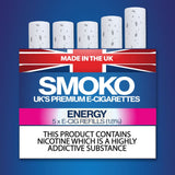Energy Flavour - E - Cigarette Refills - Made in the UK E-Cigs Cigalikes