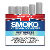 Mint Breeze Flavour - E - Cigarette Refills - Made in the UK E-Cigs Cigalikes