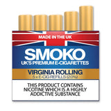 Virginia Rolling Flavour - E - Cigarette Refills - Made in the UK E-Cigs Cigalike