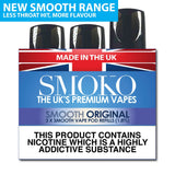 ORIGINAL TOBACCO - SMOOTH VAPE POD REFILLS - SMOKO E Cigarettes