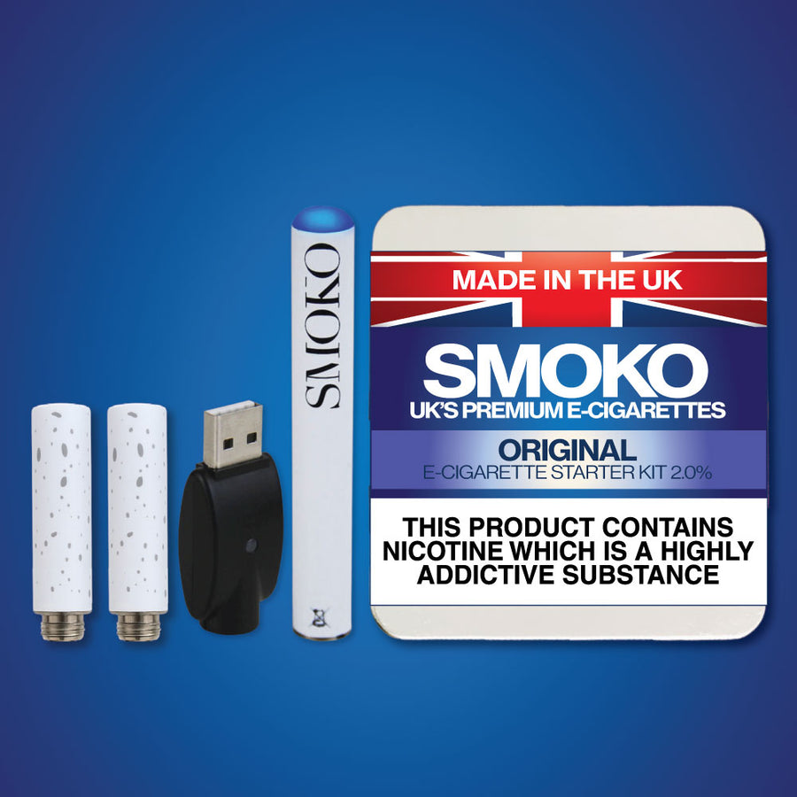The UK's Best E - Cigarette (Cigalike) Starter Kit - Original Tobacco Flavour
