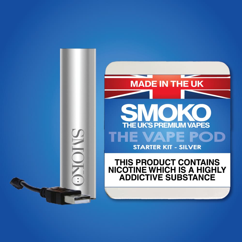 VAPE POD STARTER KIT - SMOKO E Cigarettes