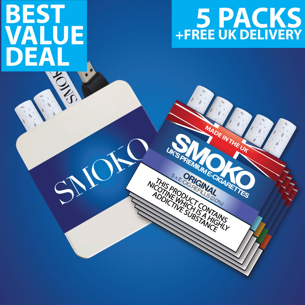E - CIG STARTER KIT DEALS - SMOKO E Cigarettes