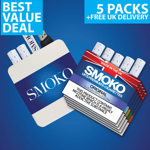 E - CIG STARTER KIT DEALS - SMOKO E Cigarettes