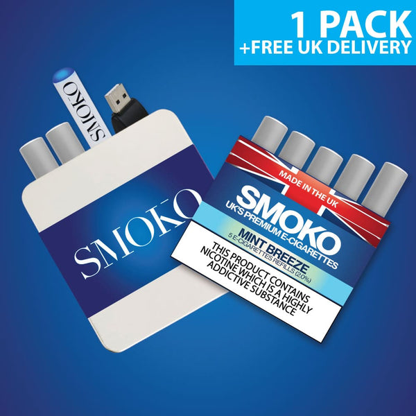 Free E-Cigarette Starter Kit | UK Made E-Cigs from 9 | SMOKO SMOKO E Cigarettes Free E-Cigarette Starter Kit | UK Made E-Cigs from 9 | SMOKO SMOKO E Cigarettes