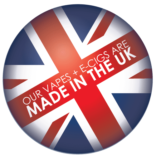 Der SMOKO Der SMOOTH Vape Pod verwendet „Made in the UK“-E-Liquids und ist stolz darauf, in Großbritannien hergestellt zu werden