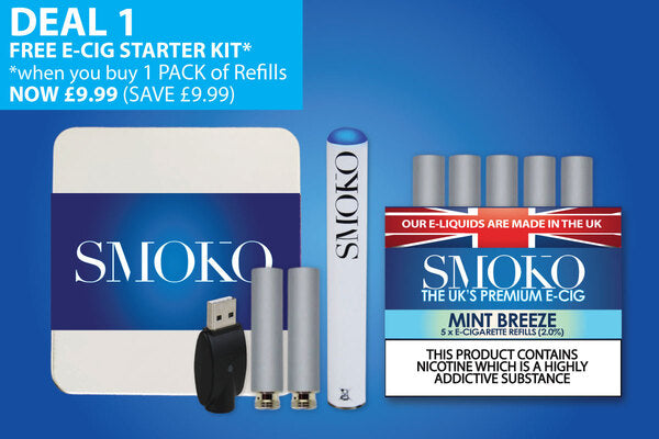 E Cigarette Starter Kit | SMOKO