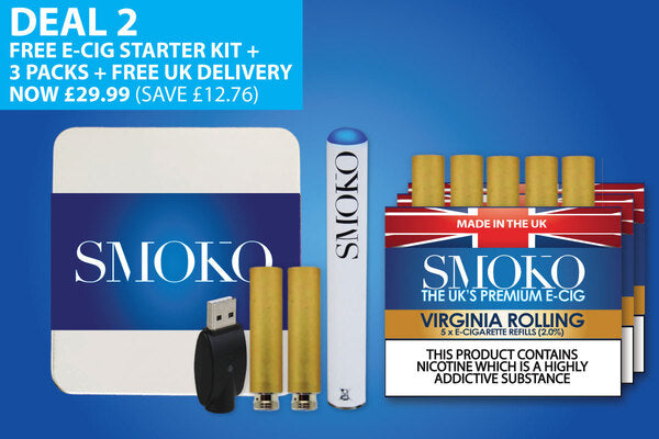 E Cigarette Starter Kit | SMOKO