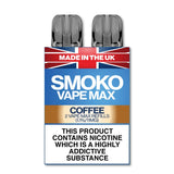 COFFEE FLAVOUR VAPE MAX REFILLS - SMOKO E Cigarettes
