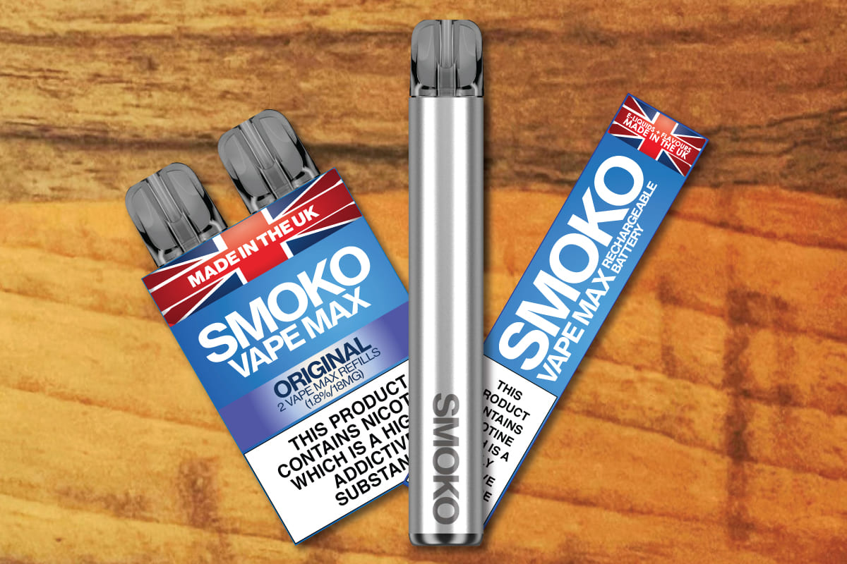 SMOKO VAPE MAX - The best disposable vape alternative - Made in the UK