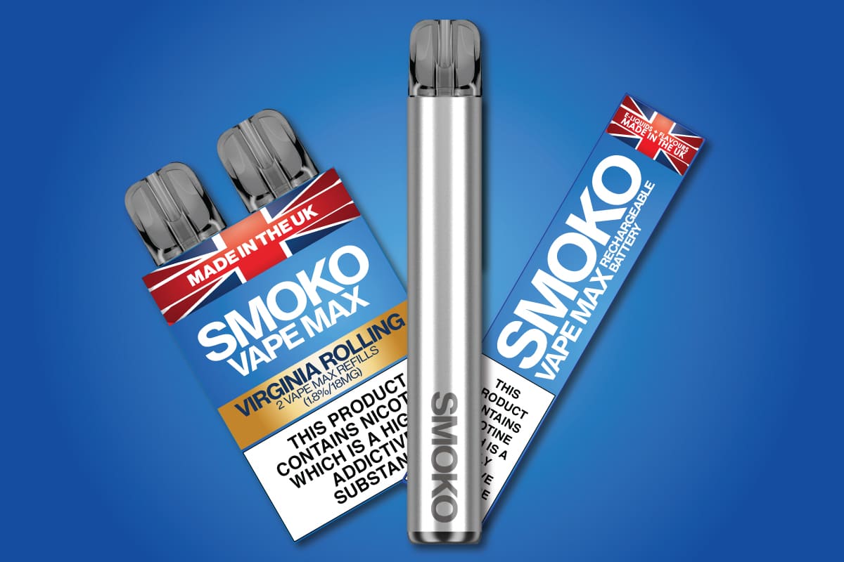 Best alternative to disposable vapes - the SMOKO VAPE Max