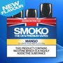 New Flavour - MANGO - VAPE POD REFILLS - UK MADE VAPE REFILLS - SMOKO E-Cigarettes + Vapes
