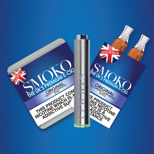 VAPE E Cigarette Refills FREE UK SMOKO E Cigarettes