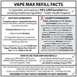 COFFEE FLAVOUR VAPE MAX REFILLS - SMOKO E Cigarettes