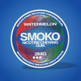 Watermelon 2MG Sugar - Free Nicotine Chewing Gum - SMOKO E Cigarettes