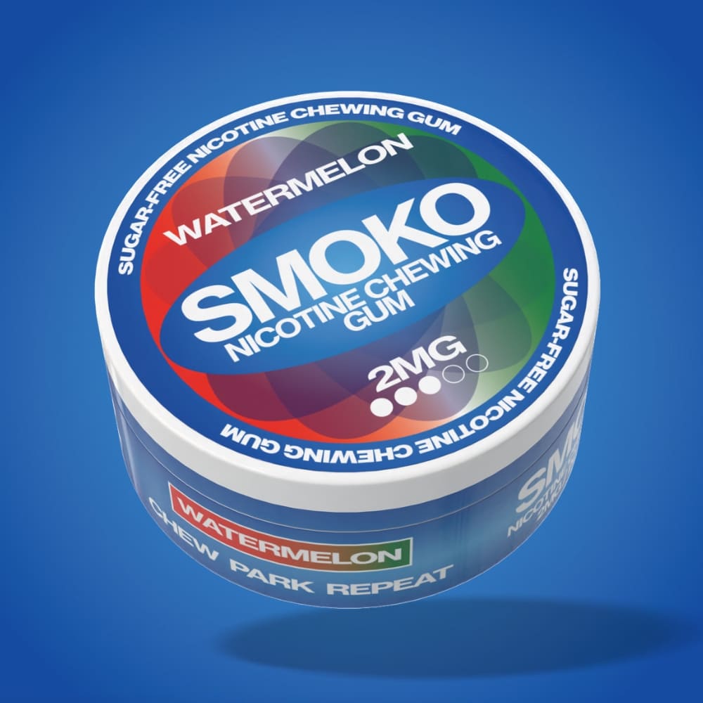 Watermelon Sugar Free Nicotine Gum