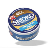 SMOKO Nicotine Pouches - Cinnamon Bun Flavour - 6mg of nicotine - Made in the UK