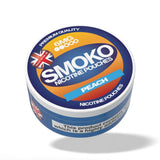 SMOKO Nicotine Pouches - Peach Flavour - 6mg of nicotine - Made in the UK