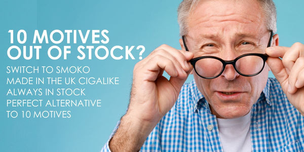 Ten Motives Discontinued E-Cigarette & Battery Alternative - SMOKO SMOKO E Cigarettes Ten Motives Discontinued E-Cigarette & Battery Alternative - SMOKO SMOKO E Cigarettes