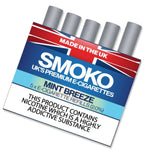 SMOKO E-Cigarette Refills are Made in the UK and deliver a realistic smoking sensation