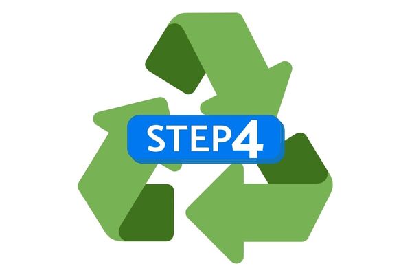 Schritt 4, wie man leere Vapes und Nachfüllpackungen für E-Zigaretten recycelt SMOKO