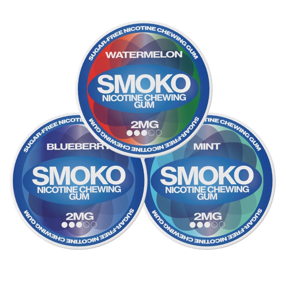 SMOKO Nicotine Gum 2MG - SMOKO E Cigarettes