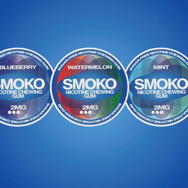 SMOKO Nicotine Gum 2MG - SMOKO E Cigarettes