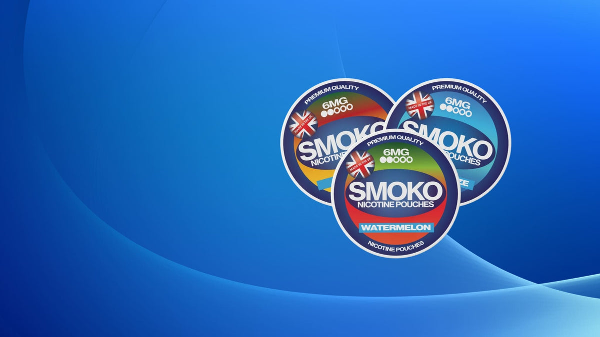SMOKO Nicotine Pouches are Made in the UK - Legal to Use anywhere