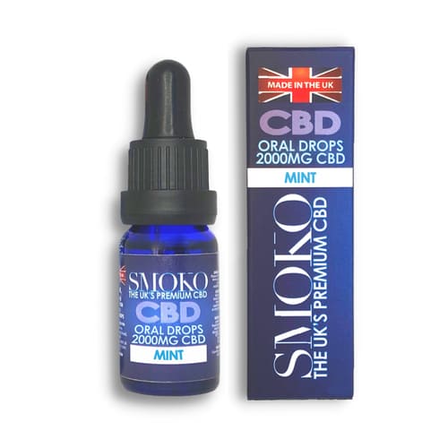 SMOKO's 2000MG CBD Oils are made from the highest quality CBD extract from organically grown cannabis sativa plants